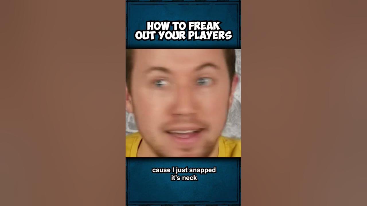 How to FREAK out your players as a DM 😱