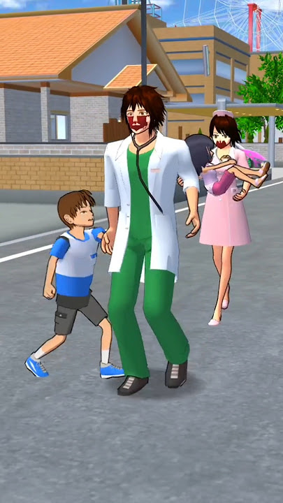 Dokter itu telah menjadi hantu 😱#sakuraschoolsimulator #shortvideo #viralvideo #sakura