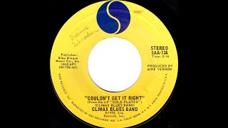 ISRAELITES:Climax Blues Band - Couldn't Get It Right 1976 {Extended Version}