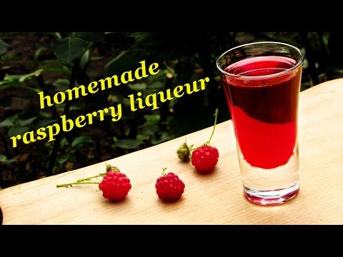 How to make Raspberry liqueur, recipes of homemade liqueur