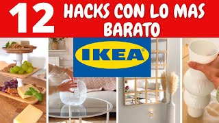 IKEA 12 HACKS CON LO MAS BARATO DE IKEA😉TE SORPRENDERA|INSPIRATE CON ESTAS IDEAS!!!