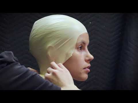 Alien Prosthetic Makeup Transformation