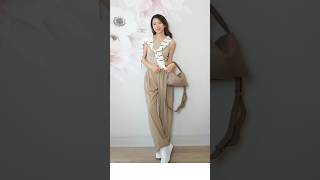 Uniqlo 上次碼不合要退回去的褲子，換了一個尺碼更愛了！連結在留言處  #uniqlo  #ootd  #outfitideas