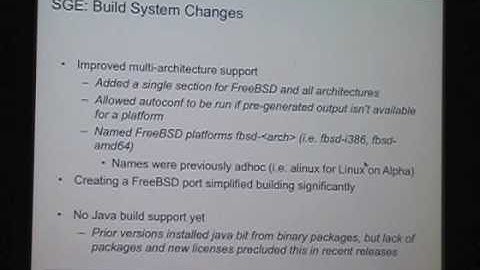 Brooks Davis: Porting HPC Tools to FreeBSD