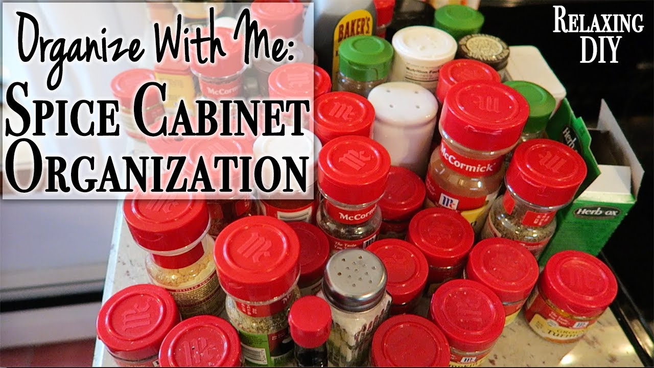 Relaxing Spice Rack Organizer DIY - YouTube