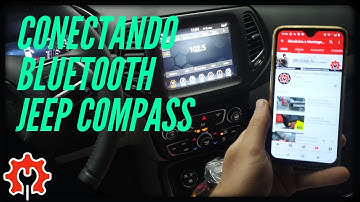 Como Conectar o celular no Bluetooth Jeep Compass multimídia Original - jeep  compass bluetooth