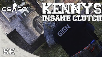 CS:GO - kennyS 1V2 INSANE CLUTCH !