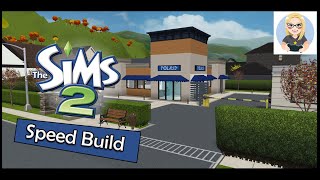 The Sims 2 Speed Build: Pleasantview Cop Shop
