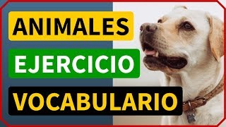 Los animales en inglés: Ejercicios de vocabulario en inglés con imágenes # 4