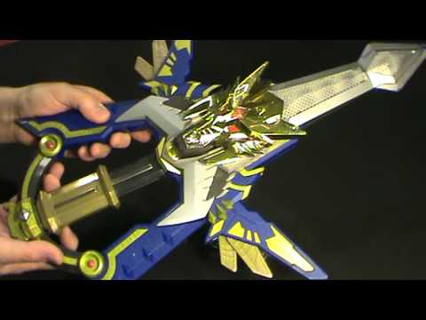 Madan Senki Ryukendo DX GekiryuKen Sword w/ 4 keys From Japan