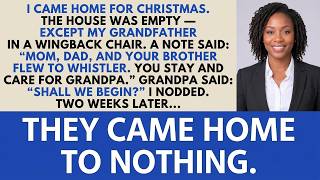 Information My Father Left Me Alone With Grandpa for Christmas — Two Weeks Destroyed Their Empire | Aspen Rev... Update