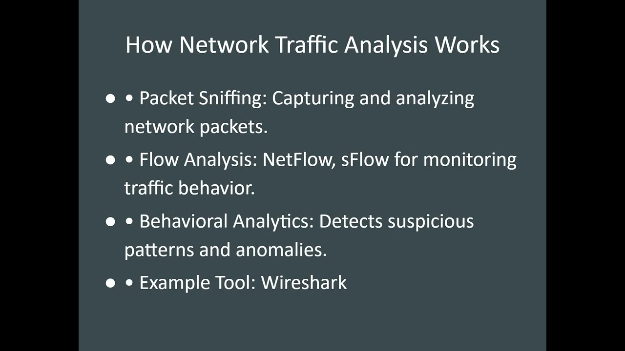Network Traffic Analysis and Deep Packet Inspection