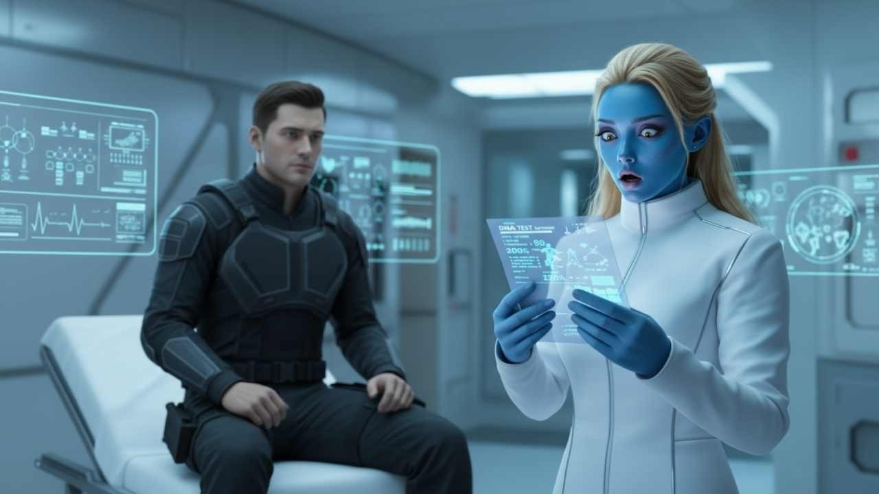 The Alien Woman Doctor Stopped Mid-Exam of My DNA—This Can't Be Real, She Whispered