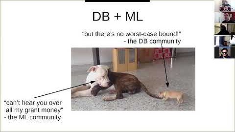 Machine learning for query optimization (Boston University MiDAS Seminar)