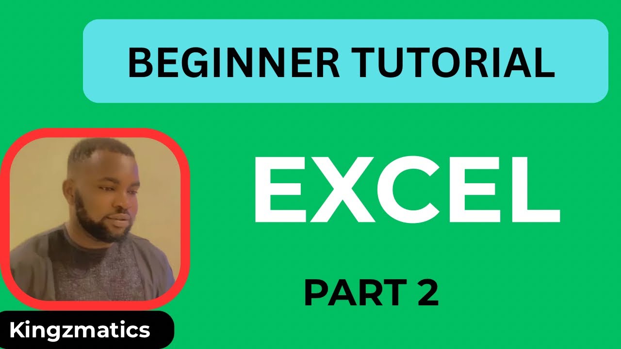 Освойте Microsoft Excel шаг за шагом | Для начинающих (учебное пособие по Excel 2025) ЧАСТЬ 2