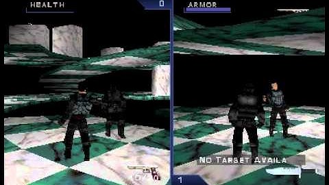 Syphon Filter 2. Multiplayer glitch: dead character.