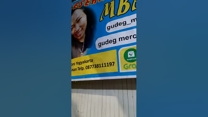 gudeg mercon mbak yuni, jogja
