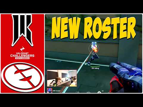 SEMIFINAL! Shopify Rebellion Black vs EG Academy - HIGHLIGHTS - VCT Challengers NA 2026 EG vs SRB
