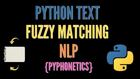 Python Text Fuzzy Matching | NLP String Matching PyPhonetics | Applied NLP Tutorial