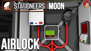 Building an Airlock - Stationeers Moon 2023