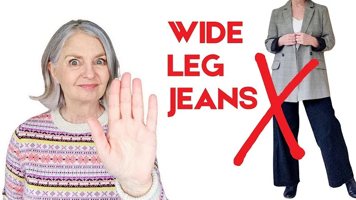 STOP Looking Frumpy in Wide Leg Jeans - Here's How!