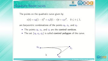 MOOC Curves 7.5: Polynomial curves and the Bernstein basis