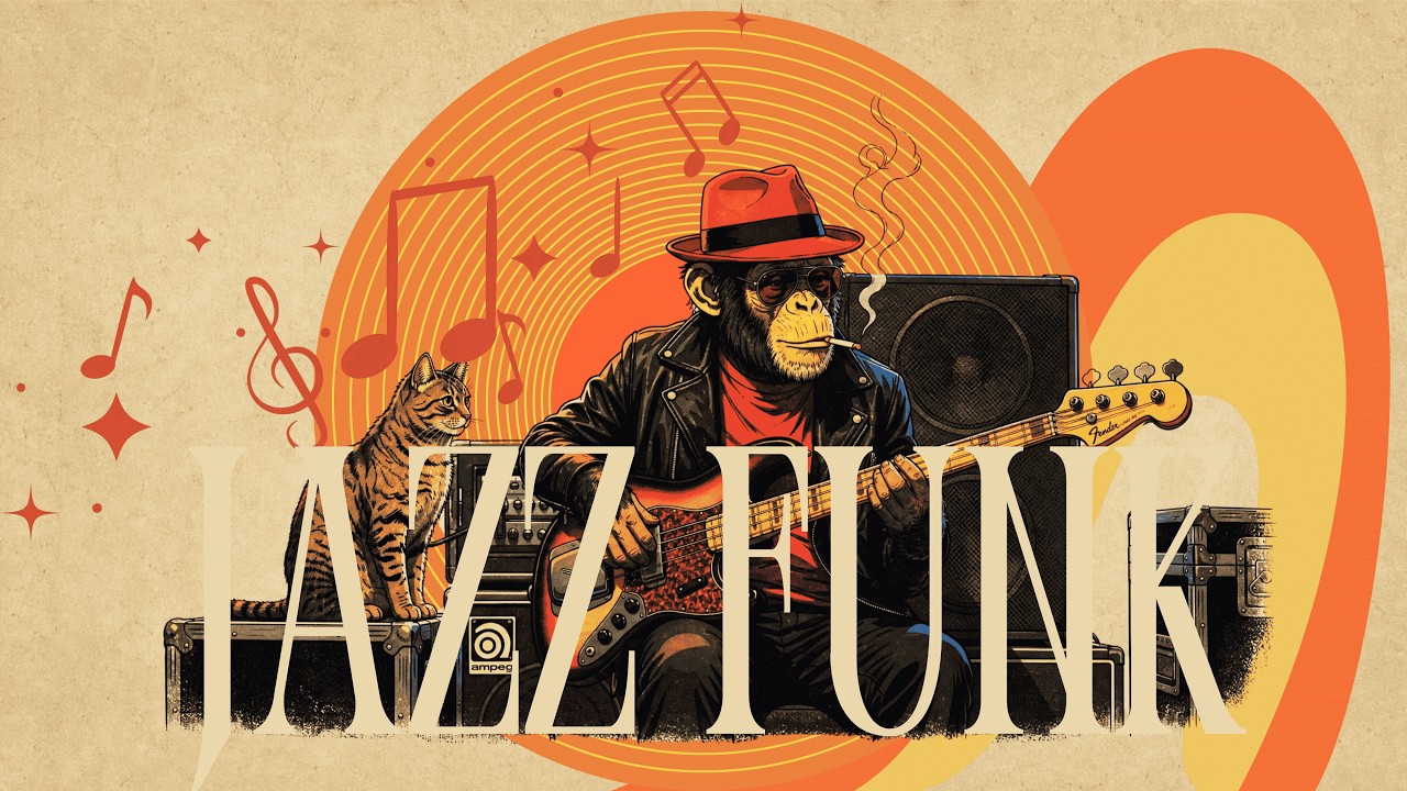 Dusky | The Groove Lounge — Drift Into the Warm Jazz Funk Fusion 🐾🎸
