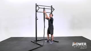 OCR Grip Strength Training Exercise - Assisted Pull-Ups with Training Rope