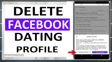 How to DELETE FACEBOOK DATING PROFILE 2023