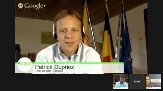 Questions@domicile: Patrick Dupriez (Ecolo)