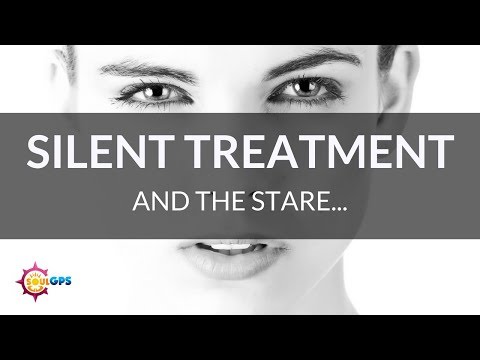 Word Manipulations of a Narcissist #8: Silent Treatment & The Stare