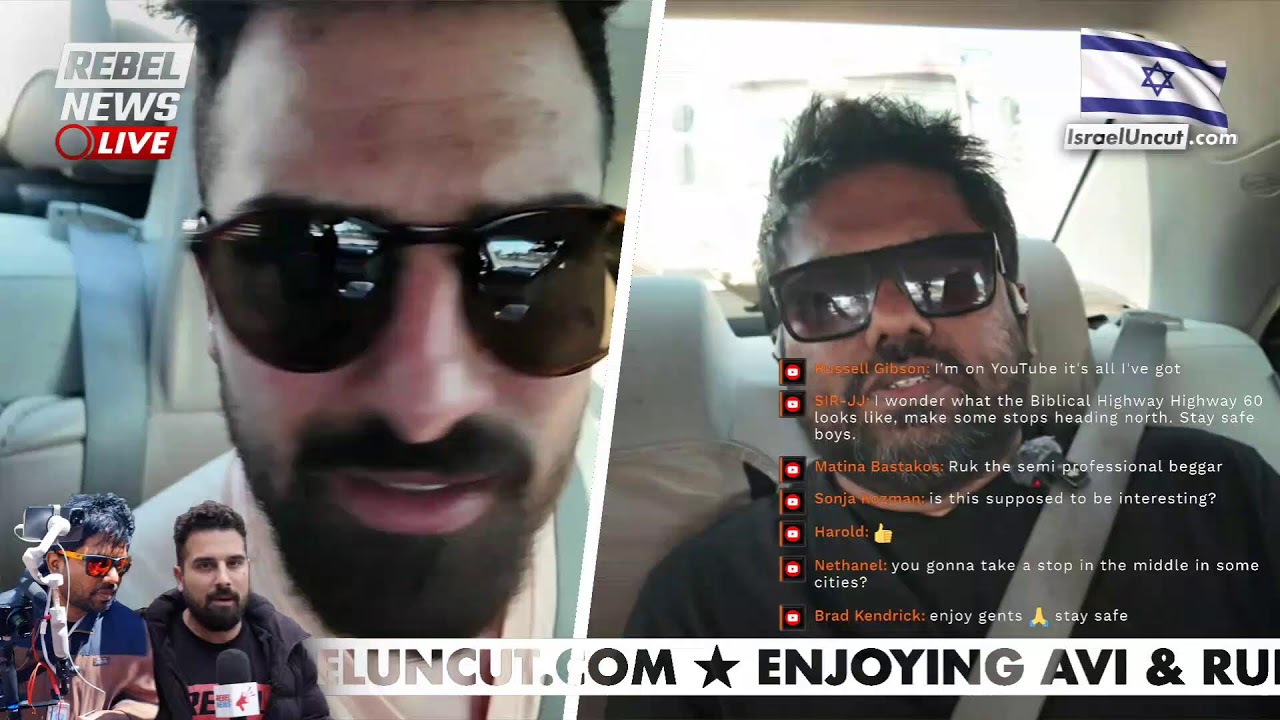 🔴 LIVE from Jerusalem before heading into Gaza for IsraelUncut.com