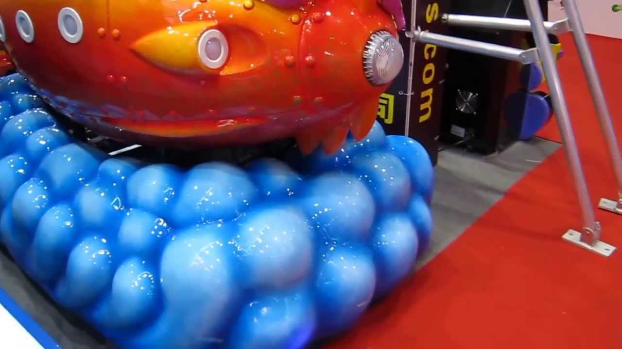Octopus Submarine - Kiddie Rides - YouTube
