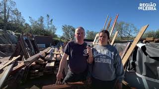 Casal vê casa desaparecer levada pelo vento e desespera com demora nas respostas