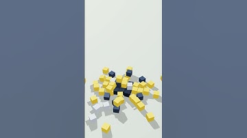 Lantern Explosion - Voxel Block Collapse Animation