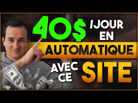 GAGNER 40$ Par JOUR En AUTOMATIQUE Avec Ce SITE !