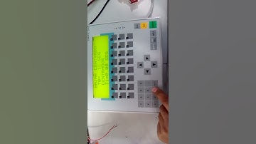 C19020091 TERMINAL SIEMENS SIMATIC OP17