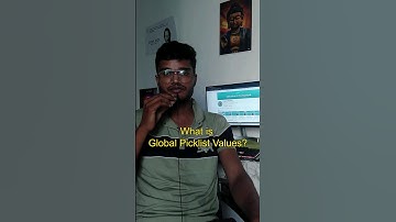 Q9- Picklist, Multi Picklist and Global Picklist #salesforce #developer #softwaredeveloper