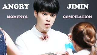 [COMPILATION] How BTS Jimin acts when he's angry or mad?