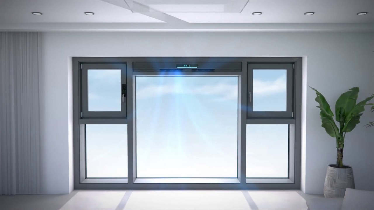 Hugreen 자동환기창 3D 영상