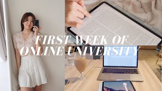 first week of SMU online university | my life as an indonesian student in singapore