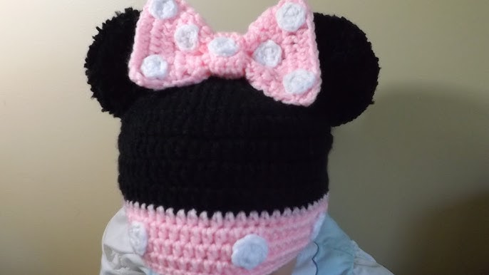 1 parte 🌈🥰❤disfraz de minnie mouse a crochet para bebe de 0-3