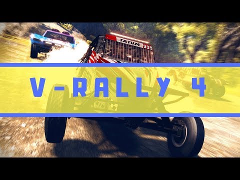 V-Rally 4 ОБЗОР. 50 попыток пройти трассу и не улететь