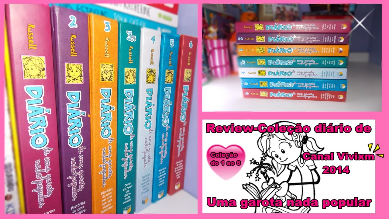 Livros Diário de uma garota nada popular | Isuca Yumi