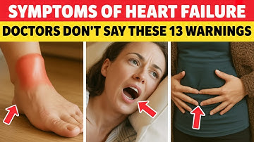 13 Early Signs of Heart Failure You Should NEVER Ignore After 50