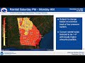 NWS Atlanta Weekly Weather Briefing for December 14, 2023