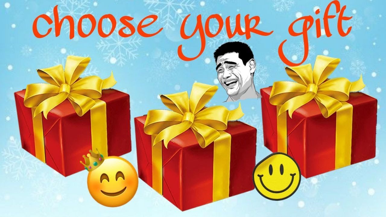 Choose Your Gift Box Challange \ Open the Box \Surprise inside the Box