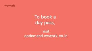 On-demand workspaces at WeWork