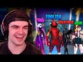 FOOLISH tries FORTNITE'S NEW SEASON ft. Valkyrae, Tina and Josh
