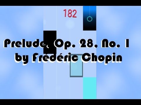 [United Tiles] Prelude in C major, Op. 28, No. 1 by Frédéric Chopin [SHOWCASE]